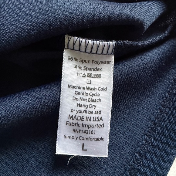 LuLaRoe Cassie Navy Pencil Skirt - Picture 3 of 4